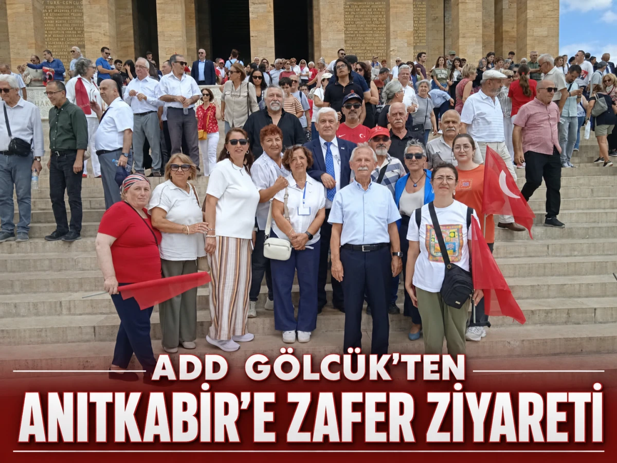 ADD G&ouml;lc&uuml;k&rsquo;ten 30 Ağustos &ouml;ncesi Anıtkabir ziyareti