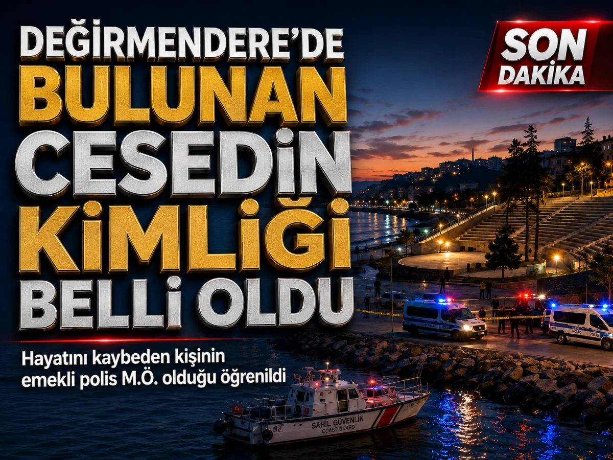Değirmendere&rsquo;de denizde bulunan kişinin kimliği belli oldu: Emekli polis &ccedil;ıktı