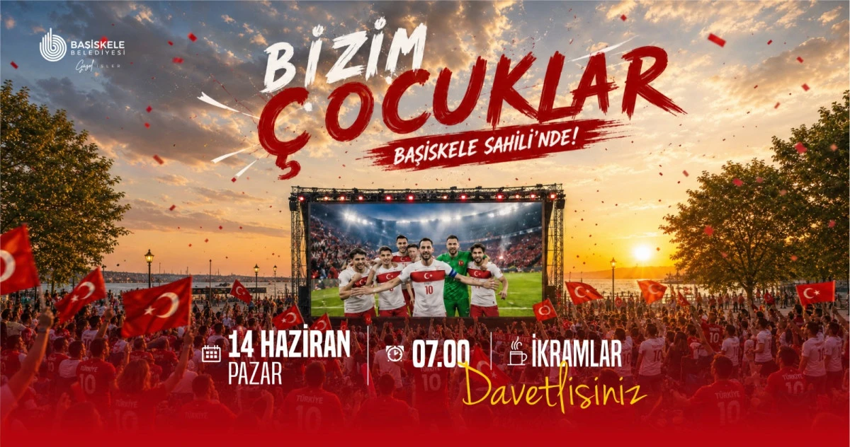 D&uuml;nya Kupası Heyecanı Başiskele Sahili&rsquo;nde