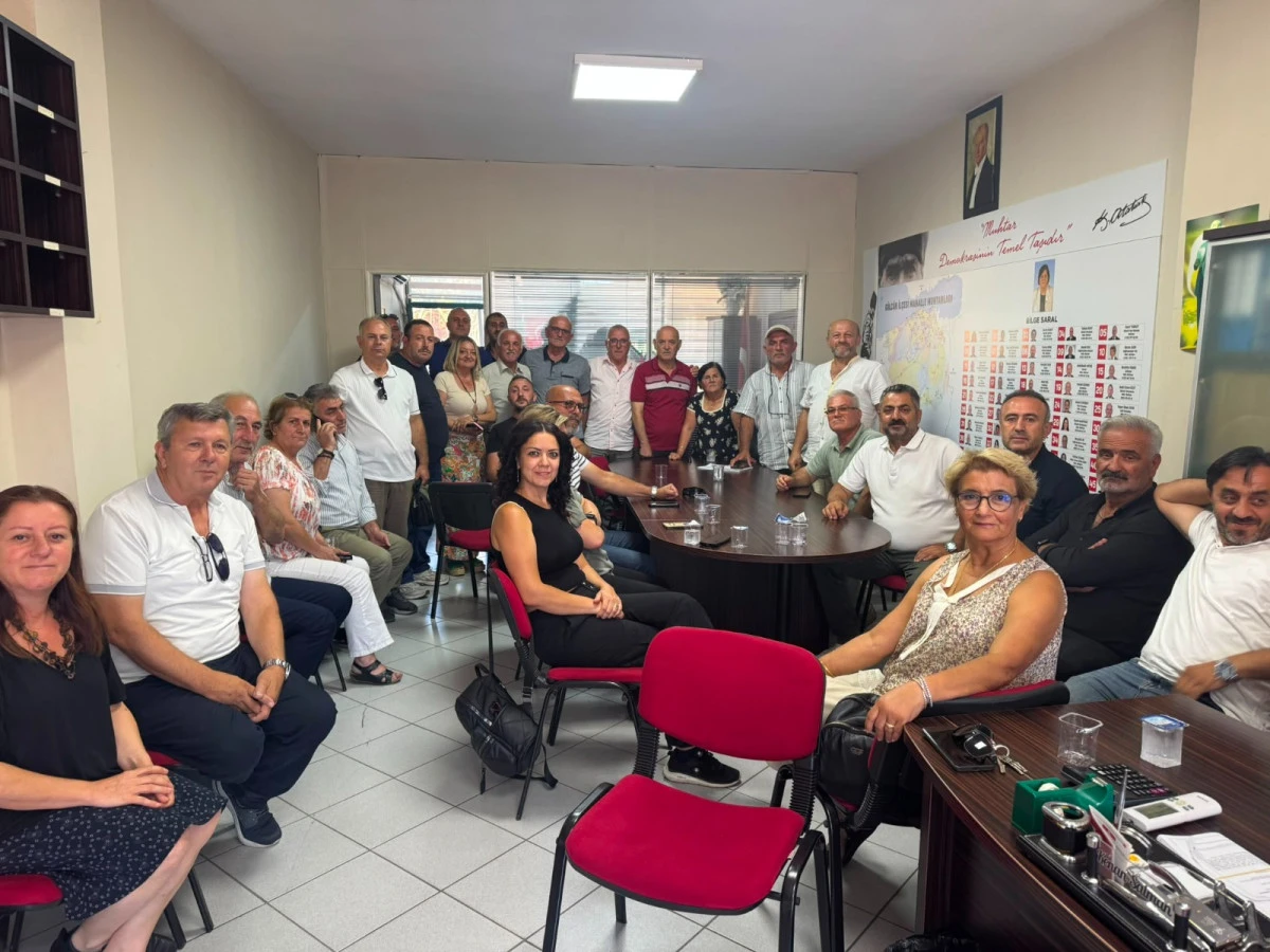 G&ouml;lc&uuml;k Muhtarları Yardım Seferberliğine Katıldı