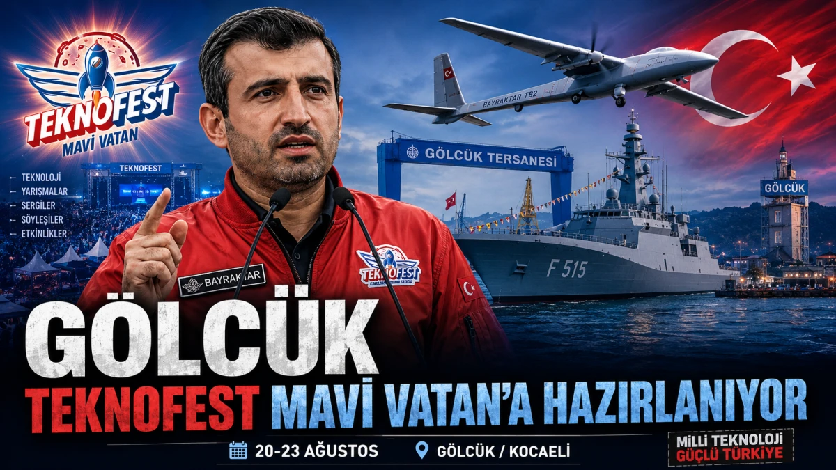 G&ouml;lc&uuml;k, TEKNOFEST Mavi Vatan&rsquo;a hazırlanıyor: