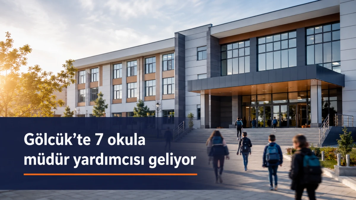G&ouml;lc&uuml;k&rsquo;te 7 okula m&uuml;d&uuml;r yardımcısı g&ouml;revlendirilecek