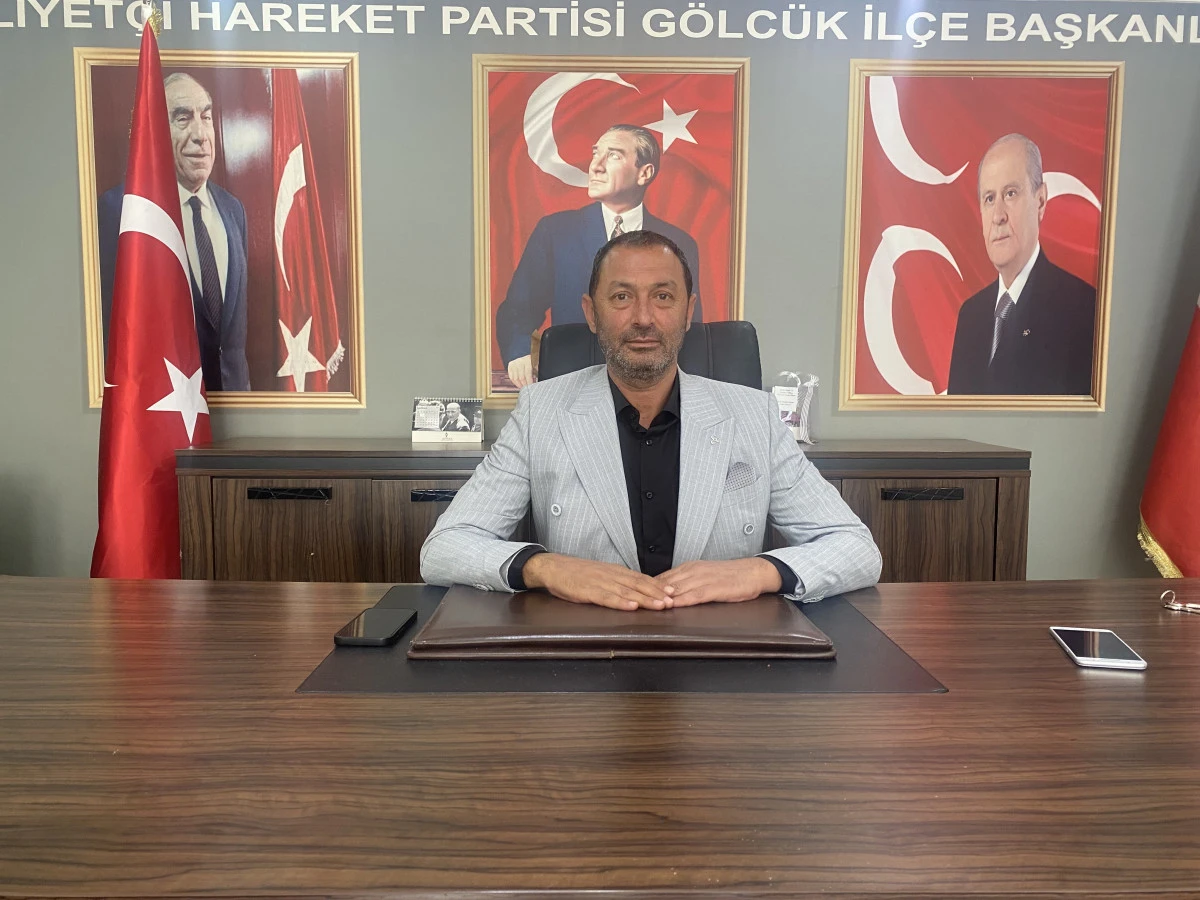 MHP G&Ouml;LC&Uuml;K İL&Ccedil;E BAŞKANI MURAT MOTOR OLDU