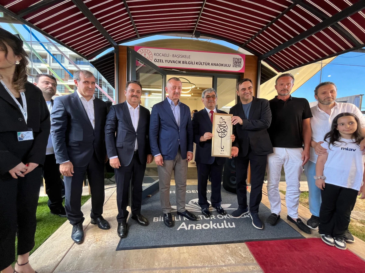&Ouml;zel Yuvacık Bilgili K&uuml;lt&uuml;r Anaokulu g&ouml;rkemli t&ouml;renle a&ccedil;ıldı