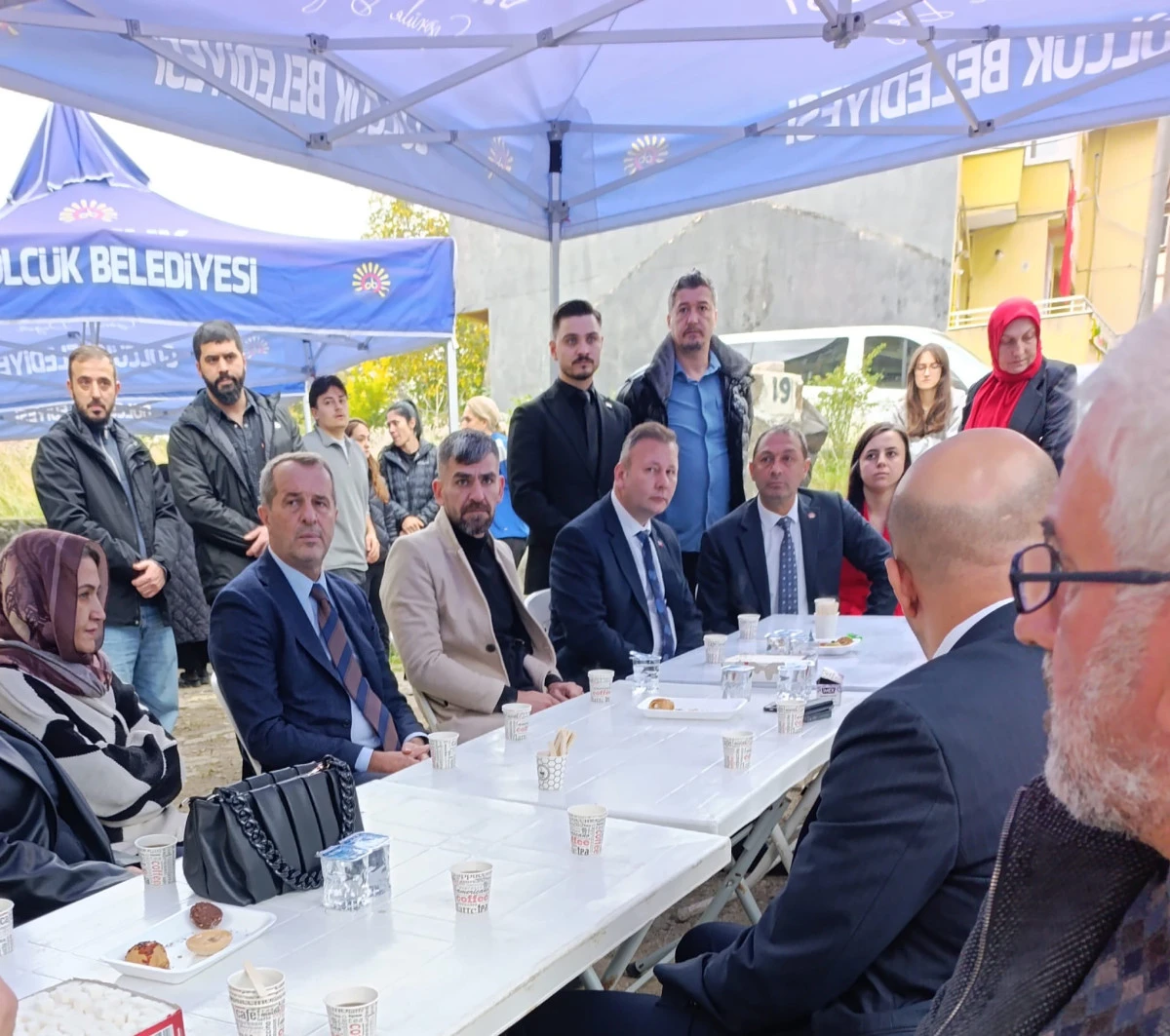 SANCAKLI&rsquo;DAN SARAL AİLESİNE TAZİYE ZİYARETİ