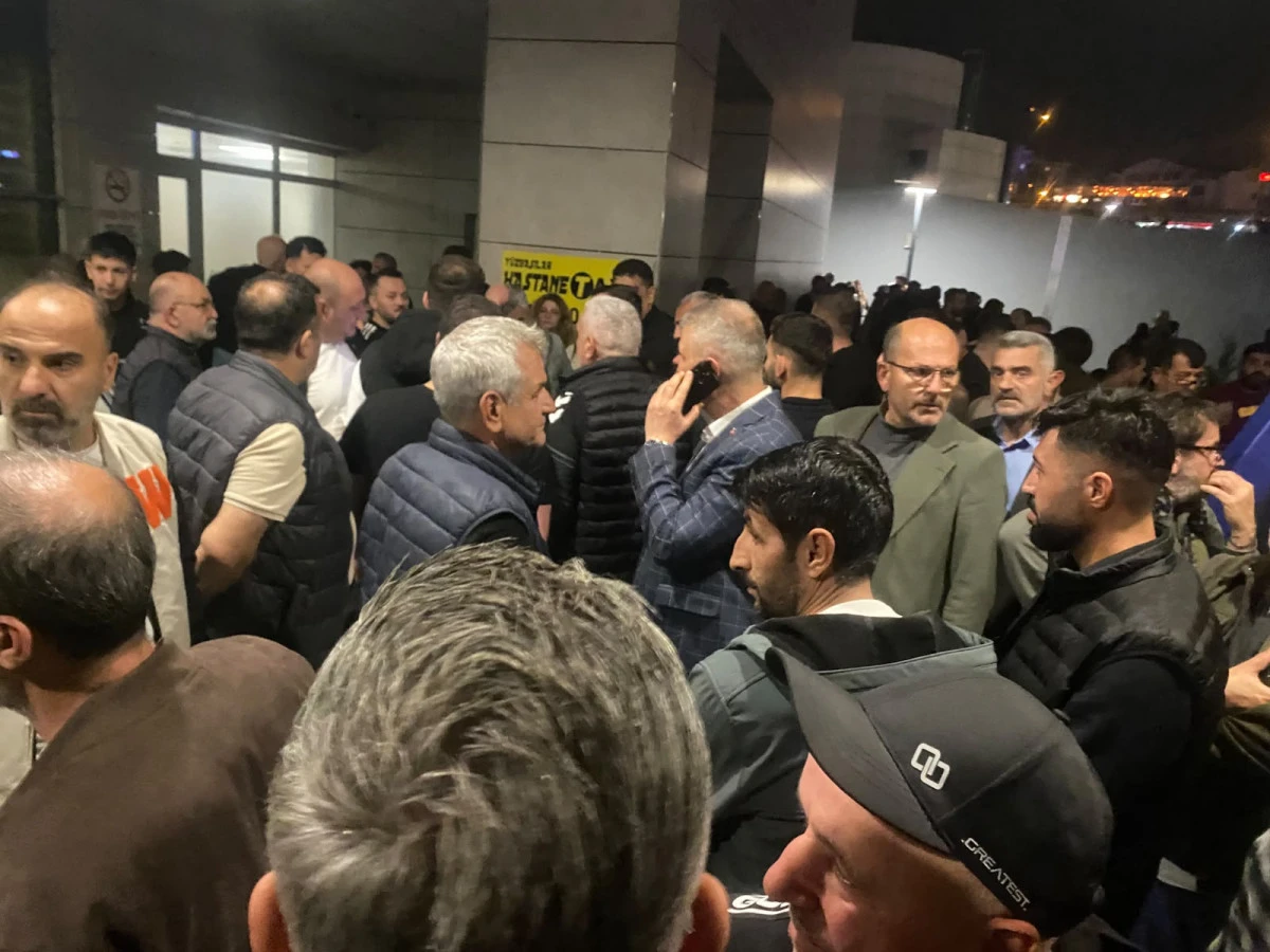 Saral&rsquo;ın acı haberi sonrası başkanlar hastaneye akın etti