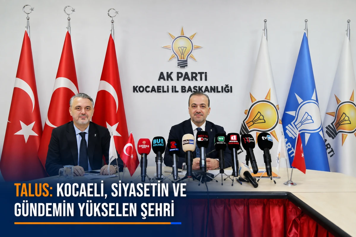 Talus&rsquo;tan Kocaeli g&uuml;ndemine ilişkin &ouml;nemli a&ccedil;ıklamalar